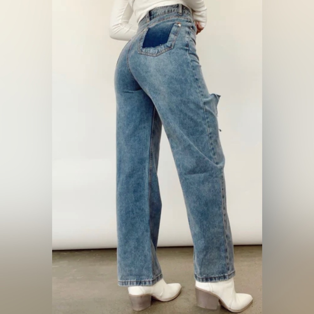 Lane 201 Wide Leg Denim